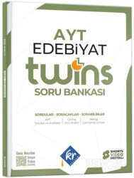 2027 AYT Twins Edebiyat Soru Bankası - KR Eğitim Yayınları