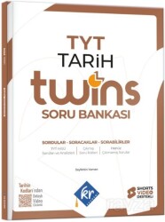 2027 TYT Twins Tarih Soru Bankası - KR Eğitim Yayınları