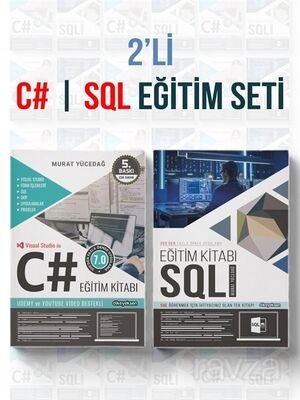 2'li C# ve SQL Eğitim Seti (2 Kitap) - 1