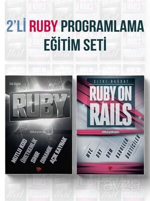 2'li RUBY Programlama Eğitim Seti Eğitim Seti (2 Kitap) - 1