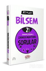 2.Sınıf Bilsem Jet Plus+ Tamamı Çözümlü Çıkması Muhtemel Sorular - Editör Yayınları