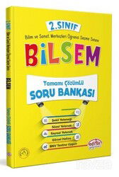 2.Sınıf Bilsem Tamamı Çözümlü Soru Bankası - Editör Yayınları