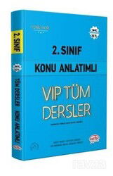 2.Sınıf Vıp Tüm Dersler Konu Anlatımlı Mavi Kitap - Editör Yayınları