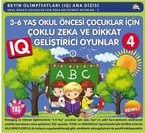 3-6 Yaş Okul Öncesi Çocuklar İçin Çoklu Zeka ve Dikkat Geliştirici Oyunlar 4 - Ekinoks Yayın Grubu