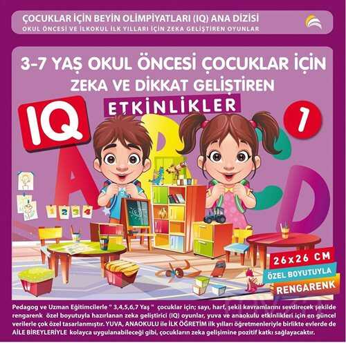 3-7 Yaş Okul Öncesi Çocuklar İçin Zeka ve Dikkat Geliştiren Etkinlikler 1 - Ekinoks Yayın Grubu