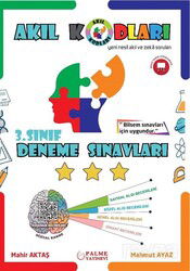 3. Sınıf Akıl Kodları Deneme Sınavı - Palme Yayıncılık