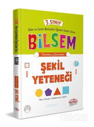 3. Sınıf Bilsem Hazırlık Şekil Yeteneği Tamamı Çözümlü - Editör Yayınları