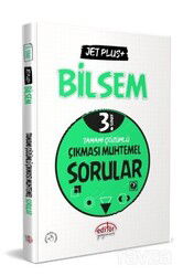 3. Sınıf Bilsem Jet Plus+ Tamamı Çözümlü Çıkması Muhtemel Sorular - Editör Yayınları