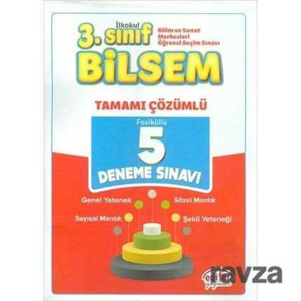 3. Sınıf Bilsem Tamamı Çözümlü 5 Deneme Sınavı - 1