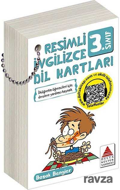 3. Sınıf Resimli İngilizce Dil Kartları - Delta Kültür Yayınevi