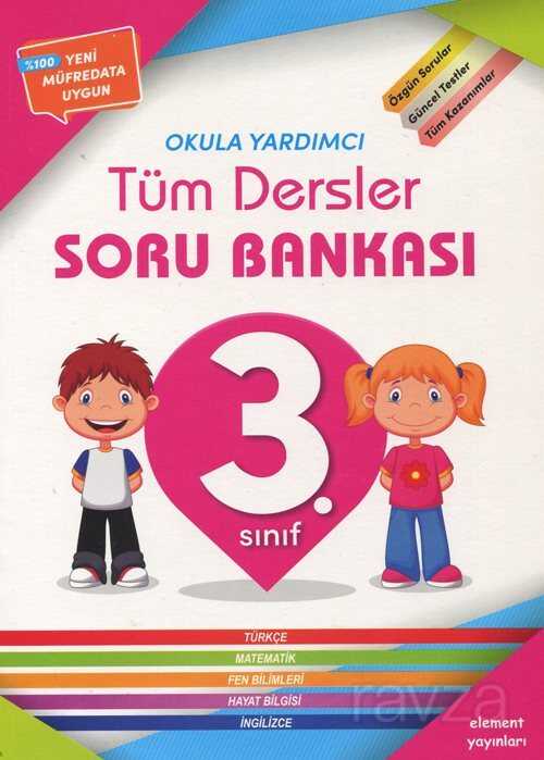 3. Sınıf Tüm Dersler Soru Bankası - 4 Element Yayınları