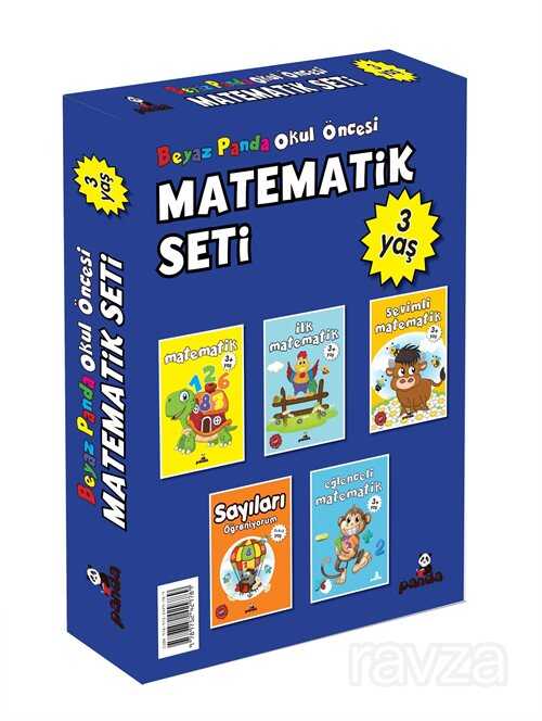 3 Yaş Matematik Seti - Beyaz Panda Yayınları