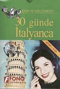 30 Günde İtalyanca (Kitap+3 CD) - 1