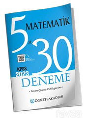 30x5 Matematik Deneme - Pegem Akademi Yayıncılık (Sınav Kitapları)