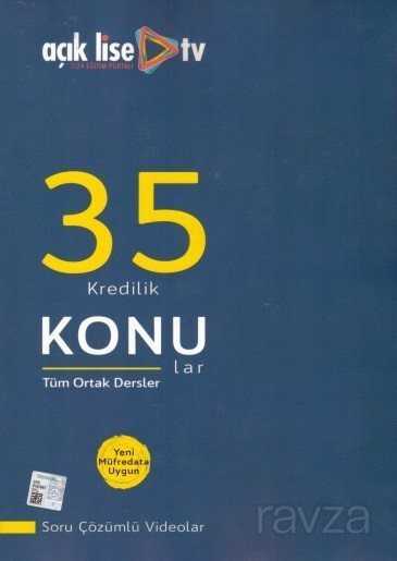 35 Kredilik Konular - Ortak Dersler - 1