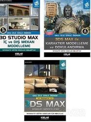 3D Studio Max Eğitim Seti (3 Kitap Takım) - Kodlab Yayın