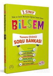 3.Sınıf Bilsem Tamamı Çözümlü Soru Bankası - Editör Yayınları