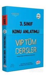 3.Sınıf Tüm Dersler Konu Anlatımlı Mavi Kitap - Editör Yayınları