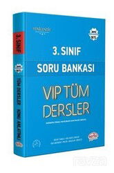 3.Sınıf Vıp Tüm Dersler Soru Bankası Mavi Kitap - Editör Yayınları