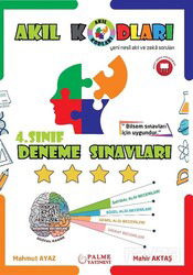 4. Sınıf Akıl Kodları Deneme Sınavı - Palme Yayıncılık