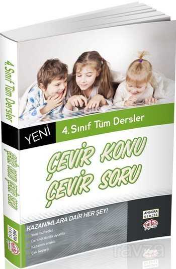 4. Sınıf Tüm Dersler Çevir Konu Çevir Soru / Angora Serisi - 1