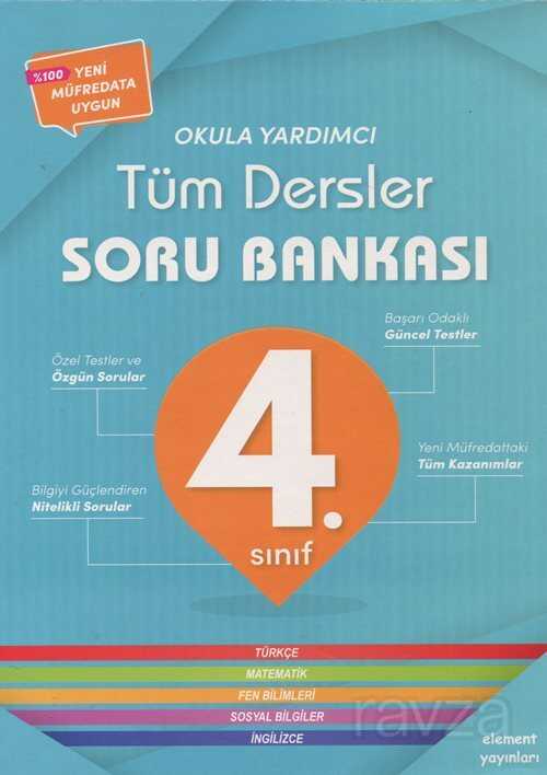 4. Sınıf Tüm Dersler Soru Bankası - 4 Element Yayınları