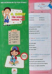 4. Sınıf Tüm Dersler Yaprak Test - Güneş Yayın Dağıtım