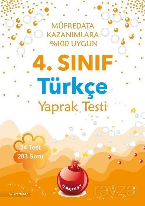 4. Sınıf Türkçe Yaprak Testi - 1