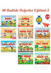 40 Hadisle Değerler Eğitimi 2 (10 Kitap) - Pırıltı Kitapları