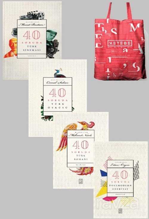 40 Soruda Serisi (4 kitap) (Çanta Hediyeli) - Ketebe Yayınevi