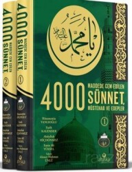 4000 Sünnet Müstehab ve Edepler 2 Cilt Takım - Ahıska Yayınevi