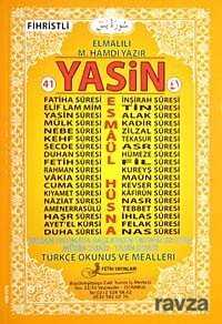41 Yasin Fihristli (Büyük Boy) Kod:F015 - Fetih Yayınları 