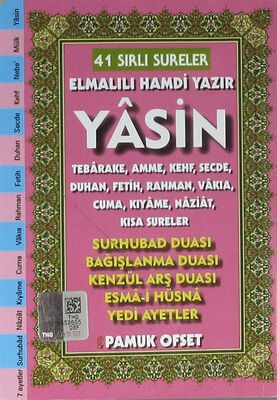 41 Yasin Türkçe Okunuşlu ve Açıklamalı - Fihristli (Cep Boy) (Kod:Yas-208) - 1