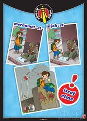 5 Adet Kulağa Küpe Posterleri (Set) - Edam Yayınları