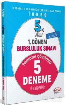 5. Sınıf 1. Dönem Bursluluk Sınavı Tamamı Çözümlü 5 Deneme Sınavı - 1