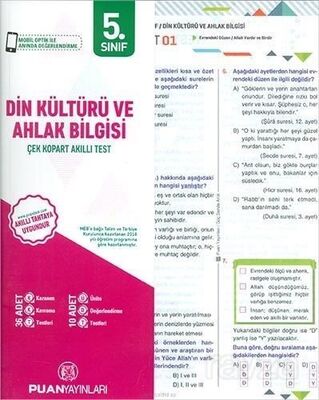 5. Sınıf Din Kültürü ve Ahlak Bilgisi Yaprak Test - 1