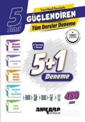 5. Sınıf Güçlendiren Tüm Dersler Denemeler (5+1 Denemeler) - Ankara Yayıncılık
