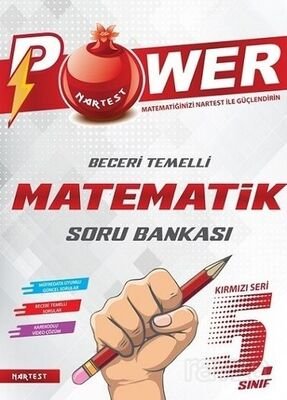 5. Sınıf Kırmızı Seri Power Beceri Temelli Matematik Soru Bankası - 1