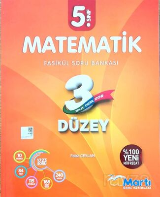 5. Sınıf Matematik 3 Düzey Fasikül Soru Bankası - 1