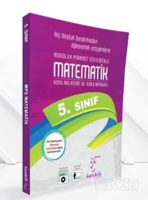 5. Sınıf Matematik MPS (Modüler Piramit Sistemi) Konu Anlatımlı Soru Bankası Karekök Yayınları - 1