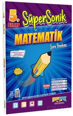 5. Sınıf Süpersonik Matematik Soru Bankası - 1