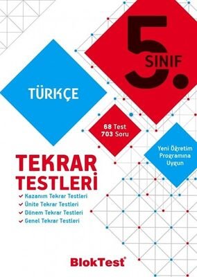 5. Sınıf Türkçe Tekrar Testleri - 1