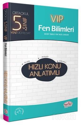 5. Sınıf VIP Fen Bilimleri Hızlı Konu Anlatımlı - 1