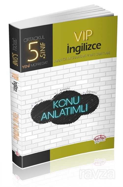 5. Sınıf Vip İngilizce Konu Anlatımlı - 1