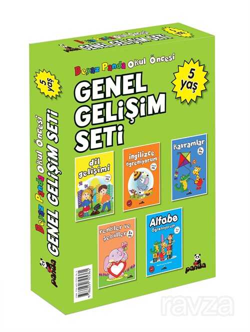 5 Yaş Genel Gelişim Seti - Beyaz Panda Yayınları