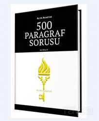 500 Paragraf Sorusu - Altın Anahtar Yayınları (Adana)