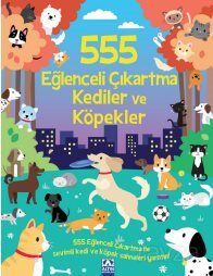555 Eğlenceli Çıkartma / Kediler ve Köpekler - 1