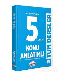 5.Sınıf Vıp Tüm Dersler Konu Anlatımlı - Editör Yayınları