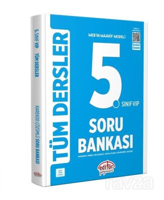 5.Sınıf Vıp Tüm Dersler Soru Bankası - 1