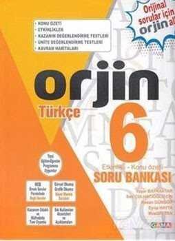 6 Orjin Türkçe Konu Özetli Soru Bankası - 1